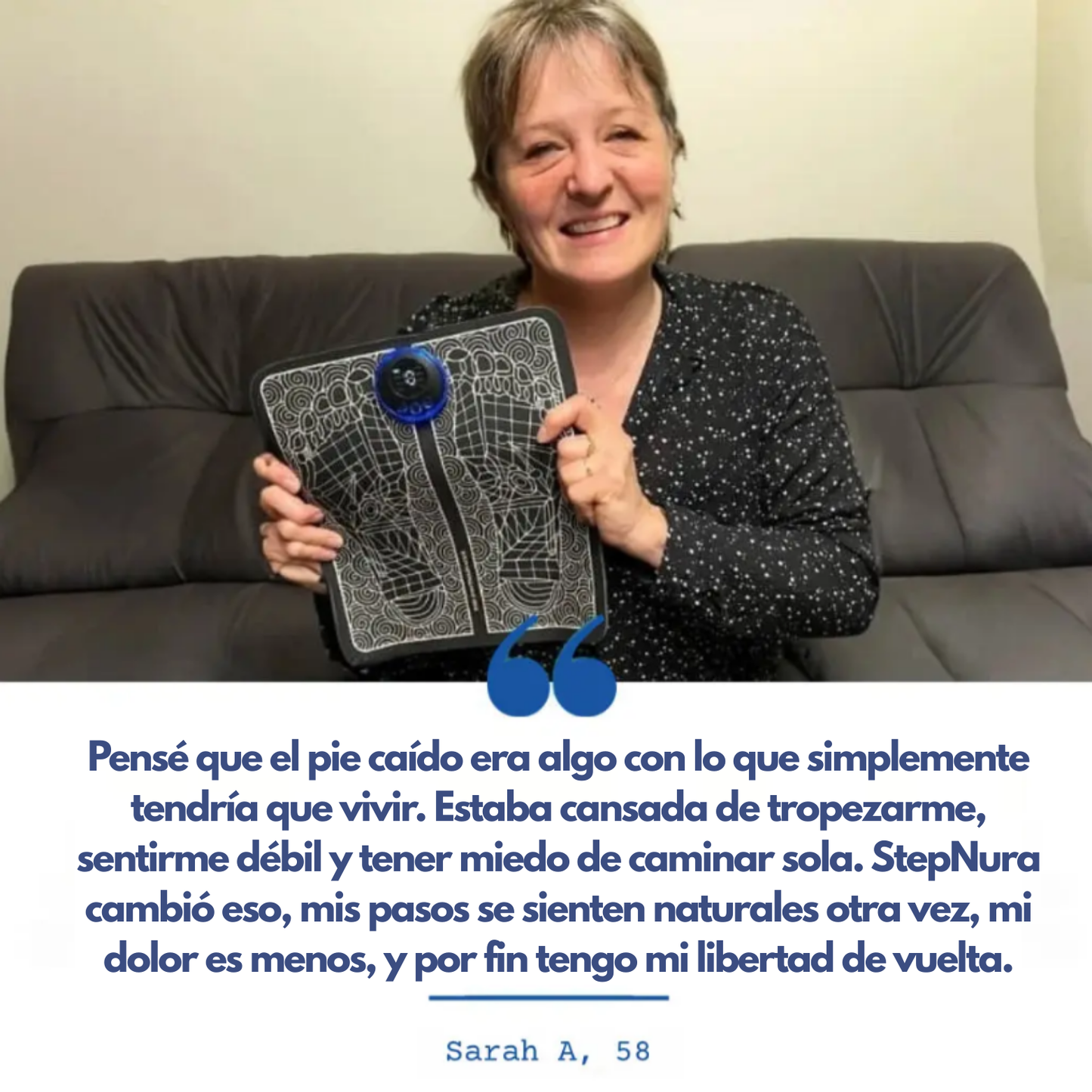 StepNura™ Arregla el Pie Caído Desde Casa