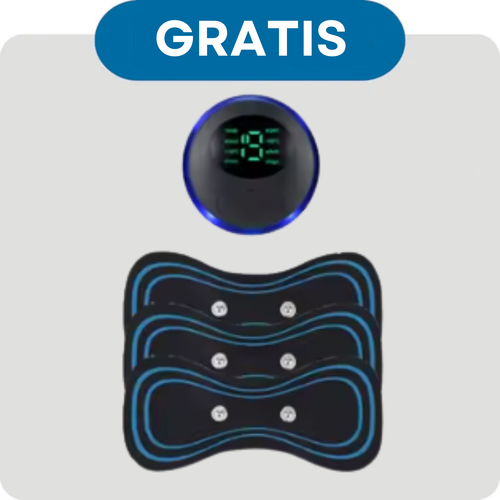 3x Almohadillas de Masaje + Dispositivo EMS
